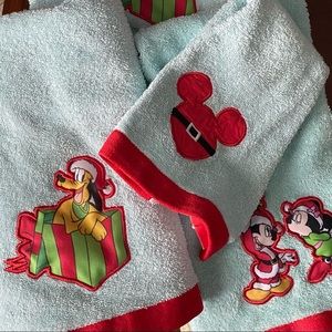 Disney Christmas towels